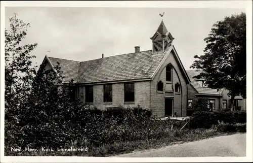 Ak Lemelerveld Overijssel, Ned. Herv. Kerk