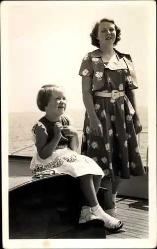 Ak Prinzessinen Beatrix und Marijke von Niederlanden