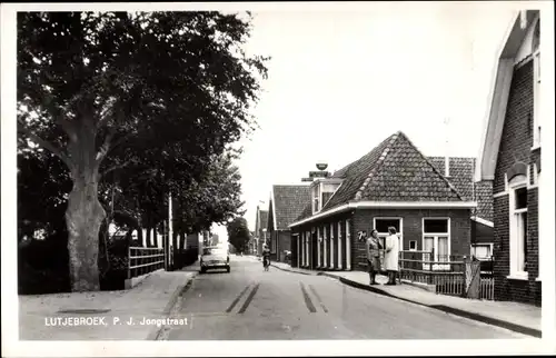 Ak Lutjebroek Nordholland, P J Jongstraat