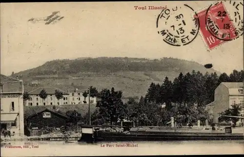 Ak Toul Meurthe et Moselle, Le Fort Saint Michel