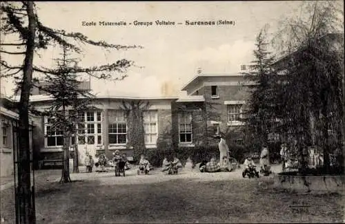 Ak Suresnes Hauts de Seine, Ecole Maternelle