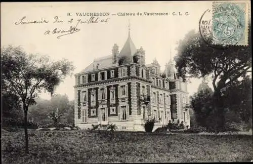 Ak Vaucresson Hauts de Seine, Le Chateau