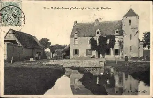 Ak Ouistreham Calvados, Ferme du Pavillon