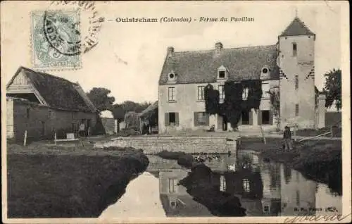 Ak Ouistreham Calvados, Ferme du Pavillon