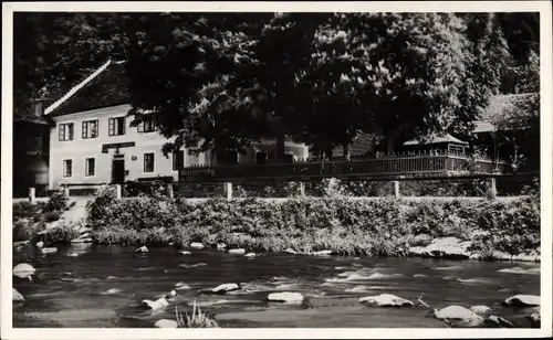 Foto Steinwand Hartkirchen Oberösterreich, Ozlbergers Gasthaus Sommerfrische Steinwänd