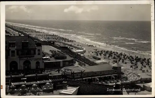 Ak Zandvoort Nordholland Niederland, Zuiderstrand