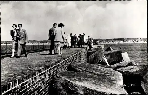 Ak IJmuiden Nordholland, Pier