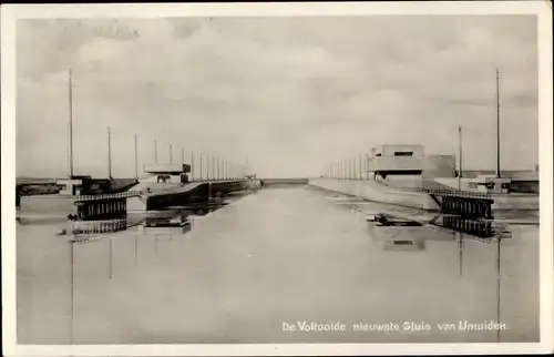 Ak IJmuiden Nordholland, De Voltooide nieuwste Sluis