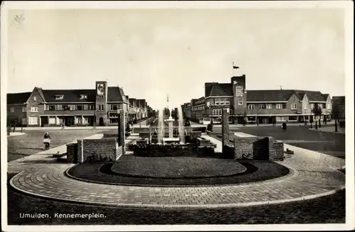 Ak IJmuiden Nordholland, Kennemerplein