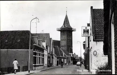 Ak IJsselmuiden Overijssel Niederlande, Ned. Herv. Kerk