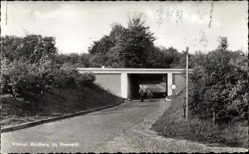 Ak Steenwijk Steenwijkerland Overijssel, Viaduct Woldberg