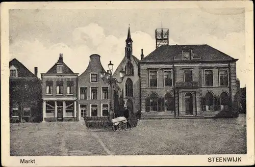 Ak Steenwijk Steenwijkerland Overijssel, Markt