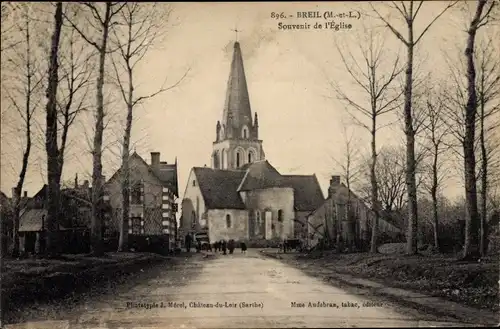 Ak Le Breil Maine-et-Loire, L'Eglise