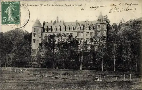 Ak Beaupréau Maine et Loire, Le Chateau