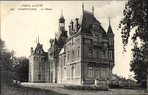 Ak Champtoceaux Maine-et-Loire, Le Chateau