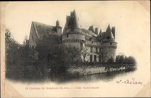 Ak Saint Martin de la Place Maine et Loire, Chateau de Boumois