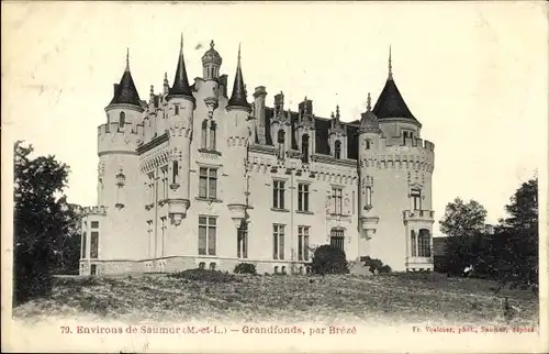 Ak Brézé Bellevigne les Châteaux Maine et Loire, Chateau Grandfonds