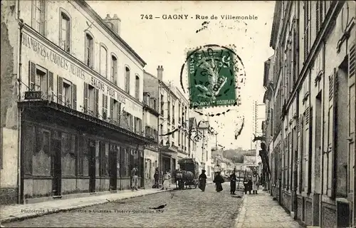 Ak Gagny Seine Saint Denis, Rue de Villemonble