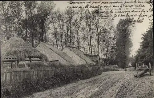 Ak Chaville Hauts de Seine, Les Glacieres
