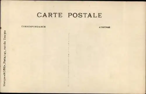 Ak Boulogne sur Seine Hauts de Seine, Inondation 1910, L'Avenue de la Reine