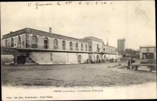 Ak Orbec Calvados, La Cidrerie d'Orbiquet