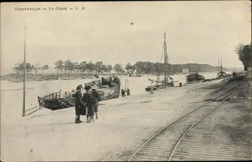 Ak Ouistreham Calvados, Le Canal