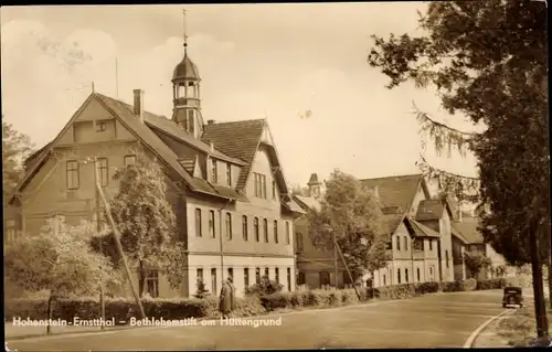 Ak Hohenstein Ernstthal Landkreis Zwickau, Bethlehemstift am Hüttengrund