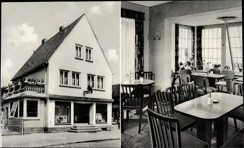 Ak Bad Sassendorf im Kreis Soest, Pension W. Jäger, Bahnhofstraße 32