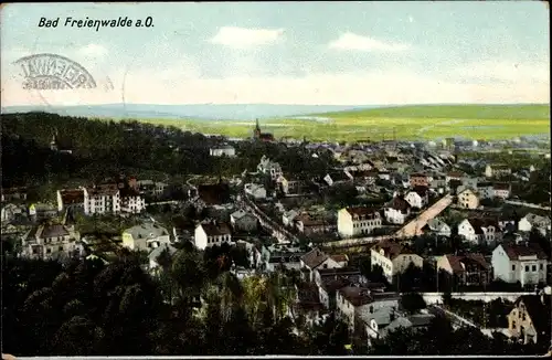 Ak Bad Freienwalde an der Oder, Panorama