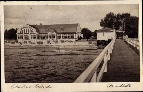 Ak Ostseebad Grömitz in Holstein, Strandhalle