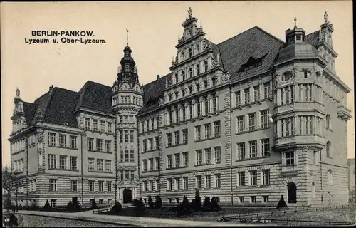 Ak Berlin Pankow, Lyzeum und Oberlyzeum