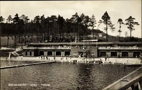 Ak Wałbrzych Waldenburg Schlesien, Freibad