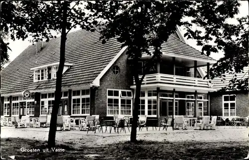 Ak Vasse Overijssel Niederlande, Hotel Café Restaurant G. Masselink v. h. Tante Sien