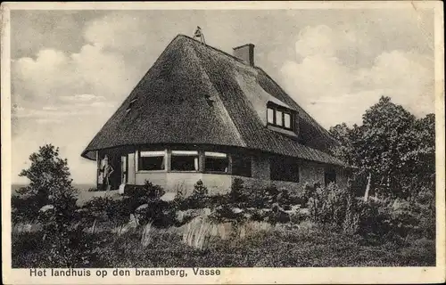 Ak Vasse Overijssel Niederlande, Het landhuis op den braamberg