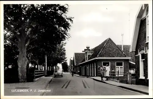 Ak Lutjebroek Nordholland, P J Jongstraat