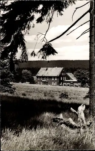 Ak Sankt Andreasberg Braunlage im Oberharz, Hotel Sonnenberg, Inh. J. Respa