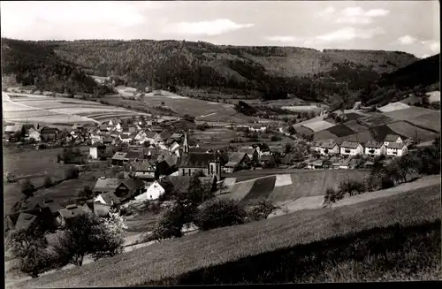 Ak Hettigenbeuern Buchen im Odenwald, Panorama