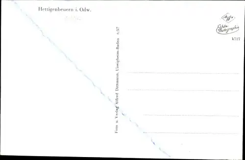 Ak Hettigenbeuern Buchen im Odenwald, Panorama