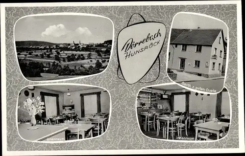 Ak Dörrebach Rheinland Pfalz, Gasthaus z. guten Quelle