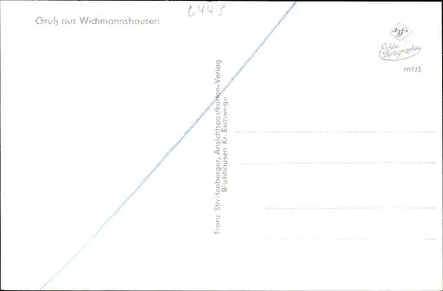 Ak Wichmannshausen Sontra Hessen, Panorama