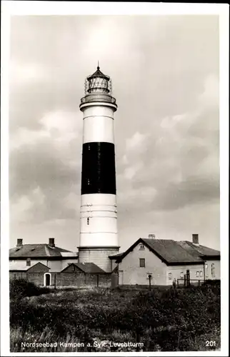Ak Kampen auf Sylt, Leuchtturm