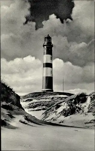 Ak Insel Amrum in Nordfriesland, Leuchtturm