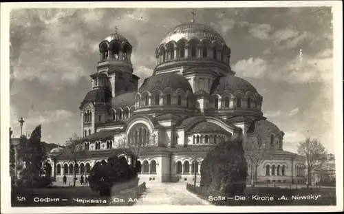Ak Sofia Bulgarien, Alexander Newski Kathedrale