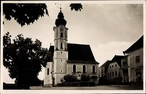 Ak Aschach an der Donau Oberösterreich, Kirche