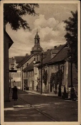 Ak Bad Blankenburg, die obere Marktstraße