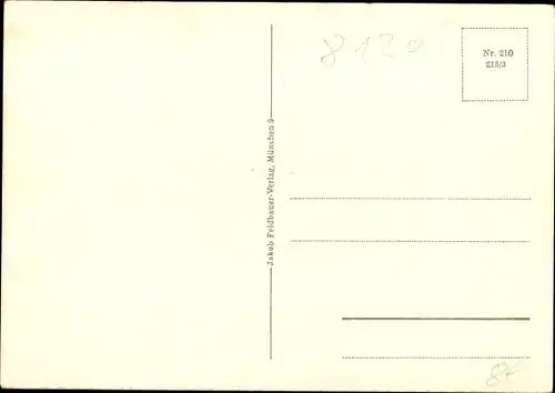 Ak Weilheim in Oberbayern, Gut Waitzacker, Turm, Leutehaus, Ferienheim, Wohnhaus, Klause