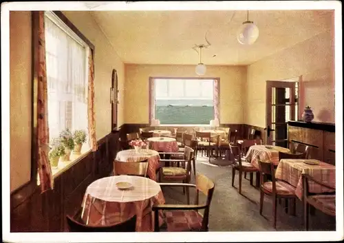 Ak Wyk auf Föhr Nordfriesland, Cafe Warnke