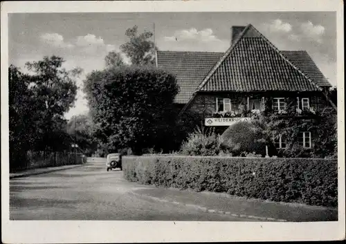 Ak Hanstedt in der Lüneburger Heide, Pensionsstätte Heidekrug