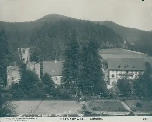 Foto Oppenau im Schwarzwald, Klosterruine Allerheiligen