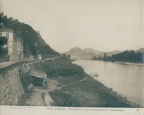 Foto Königswinter am Rhein, Rolandseck, Drachenfels, Nonnenwerth, Rolandsbogen